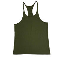 Chaleco De Entrenamiento Casual Para Hombres De Color Sólido Talla Grande Estilo Europeo Y Americano Para Verano - details 6