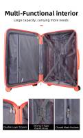 S7 STAR LG57144-LG57151 Maleta Rígida Colourful Juego 3 Piezas, Set Cabina Equipaje de Moda 3 en 1, PP Maleta Resistente Color Puro con 4 Ruedas Giratorias 360°, Pack Maleta Trolley Elegante Ligero 20/24/28in - details 1