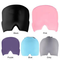 Gorro De Terapia Fría Y Caliente Para Alivio De Cabeza Migraine Capa De Gel Para Alivio De Cefalea Y Puffiness De Ojos Cómodo Y Refrescante - details 6