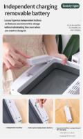 Basurero Automático 12L Con Sensor Táctil Para Cocina Y Baño Caja De Basura Eléctrica Inteligente Impermeable Con Tapa Recipiente Ecológico - details 6