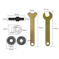Adaptador De Manija De Metálicos Para Broca Eléctrica 10mm Convierte a Amoladora De Ángulo Para Disco De Corte Y Rueda De Pulido 1 Set Herramientas Eléctricas - details 7