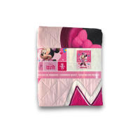 Minnie Mouse - Colcha Bouti Minnie Mouse Modelo 2 Verano Disney 170 x 250 Cm (Cama 90 - 105 Cm) Rosa, Flores - details 2