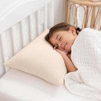 Almohada para dormir para bebé con funda de crepé de algodón puro, extraíble y lavable, transpirable y absorbente del sudor. - details 7