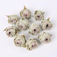 5PCS Rosas Artificiales Con Borde Quemado Decoraciones Para Bodas Y Fiestas Accesorios De Navidad Decoración De Pared Y Hogar Flores De Seda Para Aniversarios Y Baños De Muyño - details 11
