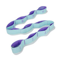 Stretching Straps Hamstring Stretcher Device Elastic Exercise Band Yoga Mat Carrying Straps Leg Exercise Equipment Stretching Strap With Loops For Fle - details 1