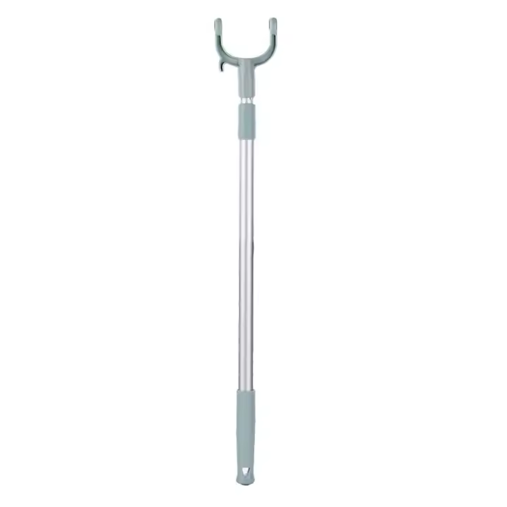 Estante de ropa retráctil Tenedor de ropa retráctil Retractable Stick Poste de línea de ropa postes - 1