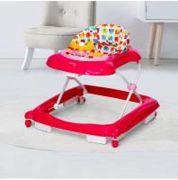 Andador Asalvo Elefante Rosa para Bebés: Ajustable en Altura, Ruedas Pivotantes, Bandeja con Juegos, Luces y Música - details 0