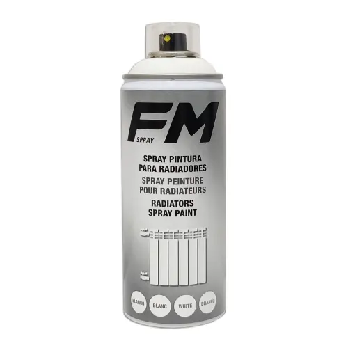 FM SPRAY PINTURA RADIADORES BLANCO RAL 9010 FM 400 ML - 1
