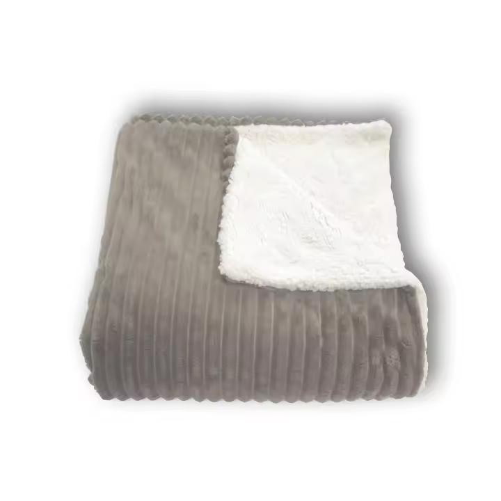 Manta Borreguillo para Sofá Plaid 160x130 cm - 1