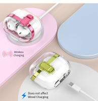 Funda Protectora Transparente Para Samsung Galaxy Buds3/Galaxy Buds3Pro Con Llavero Carga Inalámbrica Y Resistente Caídas - details 5