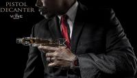Gifts For Men Has Whiskey Decanter Set 9 Oz with DOS Vasos de 2 Oz Gun única cumpleaños Gift Ideas Hija, Home Bar Regalos, LIT para Beber - details 2