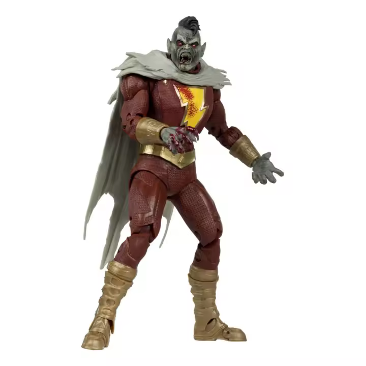 Dc multiverse figura shazam (dc vs vampires) gold label 18 cm - 1