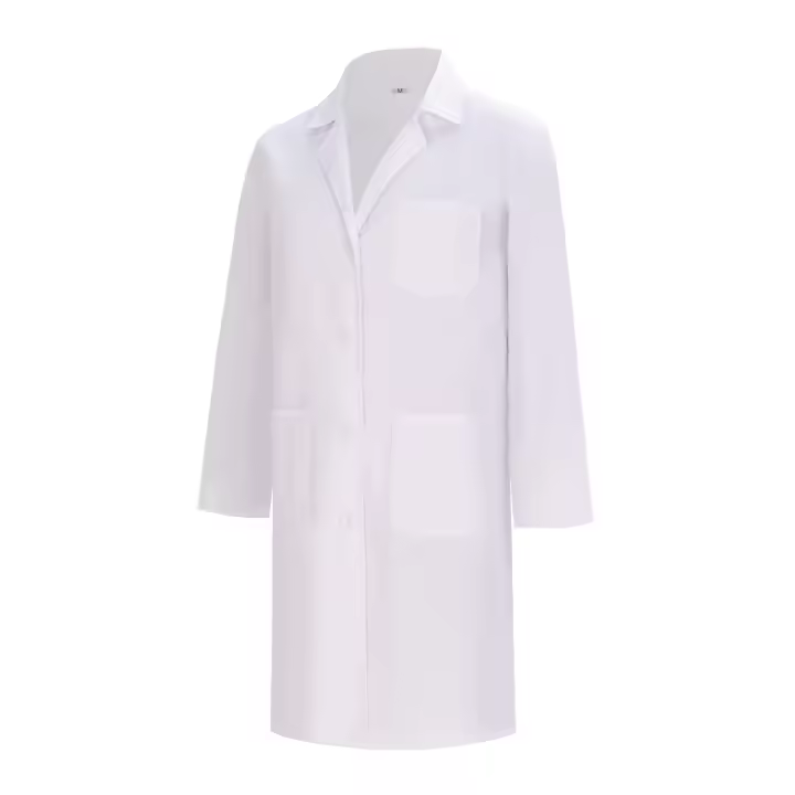 bata laboratorio unisex - bata blanca laboratorio Hombre - bata medico Hombre - bata de laboratorio hombre 8167 - 1