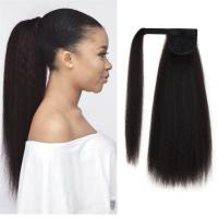 Extension De Cabello Sintético Textura Africana Kinky Con Clip Ponytail Alrededor De 18 Pulgadas Fibras Resistentes a Altas Temperaturas - details 2