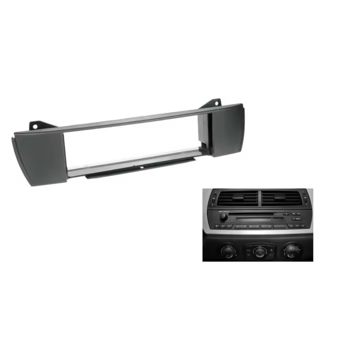 kit MARCO RADIO 1DIN BMW Z4 E85 E86 con conexiones quadlock y adaptador de antena fackra iso - 1