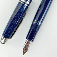 Nuevo Bolígrafo Fuente Lemon M6 Con Ventana De Visualización De Tinta EF F Nibs Inking Delicado Regalo Para Estudiantes Suministros De Papelería - details 6