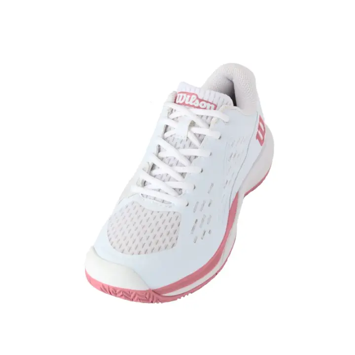 Zapatillas de Pádel Wilson Rush Pro Ace JR White/White/Mauveglow 2025 - 1