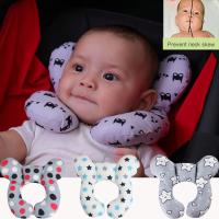 Almohada De Cuello Y Cabeza Para Asiento De Coche Infantil Soporte Suave De Cuello U Forma Almohadilla De Protección Para Niños - details 0