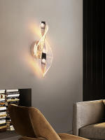 1pc/2pc Moderno Resplandeciente Acero Inoxidable LED De Pared En Oro/Black Para Decoración De Hogar Sala De Estar Dormitorio Iluminación De Pared - details 4