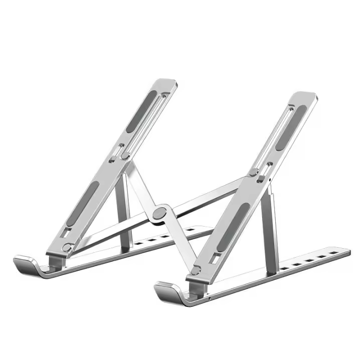 Laptop stand tablet stand aluminum alloy computer desktop heightening bracket storage folding portable base - 1