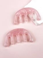 Peine De Masaje Meridiano Especial Con 5 Dientes Herramienta Portátil Para Masaje Cabeza Uso Doméstico Material ABS - details 0