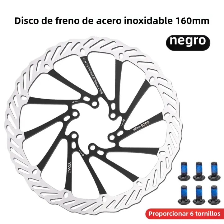 VXM Frenos De Disco Para Bicicleta Pads G3CS Multicolor Ultraligero 6 Bolts Piezas Para Ruedas De 160/180/203mm MTB Y Ciclismo De Carretera - 1