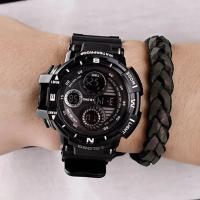 Reloj Digital Militar Para Hombres Reloj Deportivo De Exteriores Resistente Al Agua Con Luz Luminosa Cronógrafo Estudiante Reloj De Pulsera Electrónico - details 14