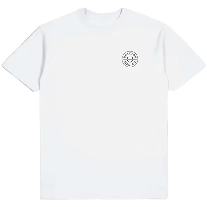 Camiseta de Manga Corta Brixton  para hombre en color blanco - 1