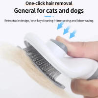 Cepillo De Aseo Para Mascotas Cepillo De Pelaje Para Perros Y Gatos Herramienta De Peluquería Para Animales Eliminador De Pelo De Mascotas - details 2