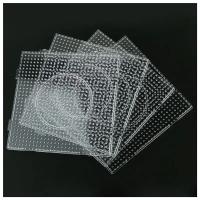 Plantillas De Rompecabezas Para Niños De Tamaño Grande Con Perlas De 5mm Pegboards De Bola De Fusión DIY Puzzles De Plástico PVC Para Edad Superior a 12 Años - details 2