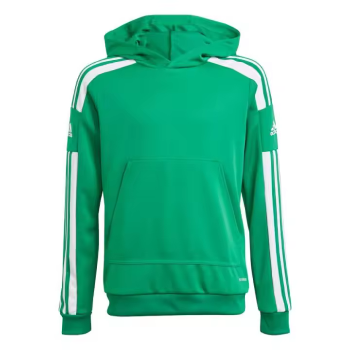 Adidas Squadra 21 Hoody Youth JR GP6432 – Sudadera juvenil con capucha y ajuste ergonómico, fabricada con materiales resistentes y transpirables para entrenamientos intensos. - 1
