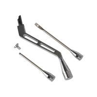 Kit De Tilt Para Palanca De Cambio Y Señal De Peligro De Aluminio Pulido Para Olds Buick 1967-1994 Barra Antigolpes Plata - details 4