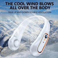 Ventilador de Cuello Almalux® con Pantalla Digital Inteligente – Portátil, Recargable USB, 5 Velocidades y 78 Salidas de Aire - details 5
