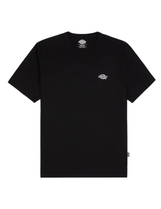Camiseta Dickies Summerdale Negra Manga Corta para Hombre - 1