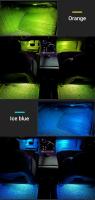 Luces Para El Suelo Del Coche Car Footwell Lights Para Volkswagen VW Tiguan MK1 Golf 6 MK6 Sharan 7N Touareg 7L 7P Passat B5 B6 CC Jetta Scirocco R Accesorios ABS Internos - details 5