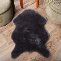 Carpetas De Lana Suave De 40x60cm Imitación De Piel De Oveja Para Dormitorio Alfombra Larga Pelo Para Cama Y Sofá Cojín Tapete Peluche - details 2