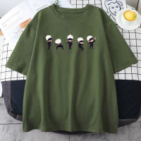 Camiseta De Algodón Para Hombre Estampado De Anime Japonés Gojo Con Estilo Callejero Hip Hop Casual Oversized Manga Corta - details 10