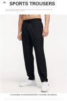 Pantalones De Deporte De Algodón Para Hombre Ajustados Para Gimnasio Y Workout Con Cierre Elástico Para Primavera Y Verano - details 5