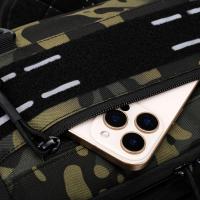 Chaleco Táctico Con Bolsa De Pecho Para Camping Y Airsoft Bolsa De Hombro Para Caza Pesca Ciclismo Y Correr Para Hombres - details 10
