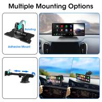 Cámara De Coche 4K 10.26 Pulgadas Con DVR Multimedia Wireless Carplay Android Auto GPS Doble Lente Cámara Trasera Espejo Dashboard - details 4