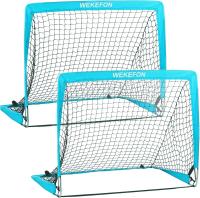 Juego De 2 Redes De Fútbol Para Niños Puerta De Fútbol Portátil Pop up Para Juegos Al Aire Libre Y Interior Práctica De Fútbol En El Jardín - details 21