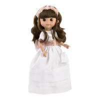 Muñecas Berbesa, Muñeca de comunión Linda morena vestido blanco, el regalo perfecto 4651 Muñecas para niñas muñecas juguetes para niñas muñecas recien nacidas - details 0