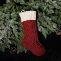 Nueva Year Navidad Calzón De Papá Noel Navidad Bolsa De Regalos De Navidad Tejida Con Lana Decoración De Árbol De Navidad Para El Hogar - details 4