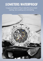 Reloj De Pulsera Para Hombre LIGE 2024 Marca Original Cuarzo 50m Resistente Al Agua Correa De Silicona Moda Reloj Hombre LG89123 - details 8