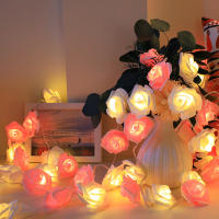 Luces De Flecos De Rosa LED Rosa Para Bodas Fiestas Cumpleaños Festivales Decoración Interior Exterior Valentin's Day - details 5