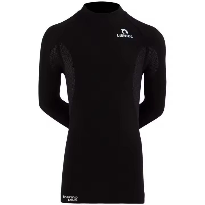 Camiseta de Manga Larga Lurbel Alaska para hombre en color negro - 1