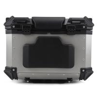 Almohadilla De Respaldo Para Pasajero Universal Para Motocicleta Adhesiva Autoadhesiva Cojín De Choque Para Caja Superior De Equipaje De Motocicleta - details 2