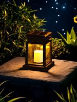 Lámpara Solar Exterior Impermeable Para Jardín Con Luces LED De Misión Decoración Para Halloween Y Navidad Instalación Self-Contained Fuente De Energía Solar - details 3