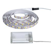 Tira De Iluminación LED Flexível 50cm 1M 2M 3M 4M 5M Com Bateria AA SMD2835 Branco/Branco Quente Luz De Fundo Para Sala De Estar - details 3