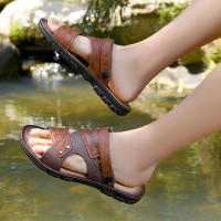Sandalias De Verano Para Hombre Calzado Casual Cómodo Para Playa Zapatillas De Moda Plataforma Bajo Tacones Estilo Clásico - details 14
